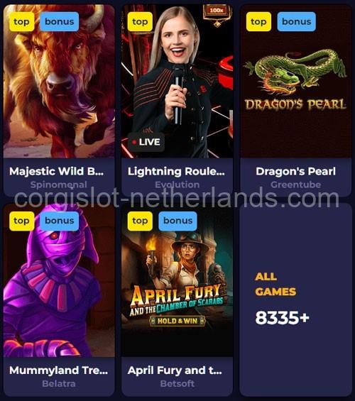 Table Games at CorgiSlot Casino 13